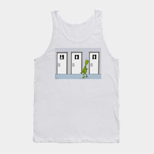 Alien toilet Tank Top